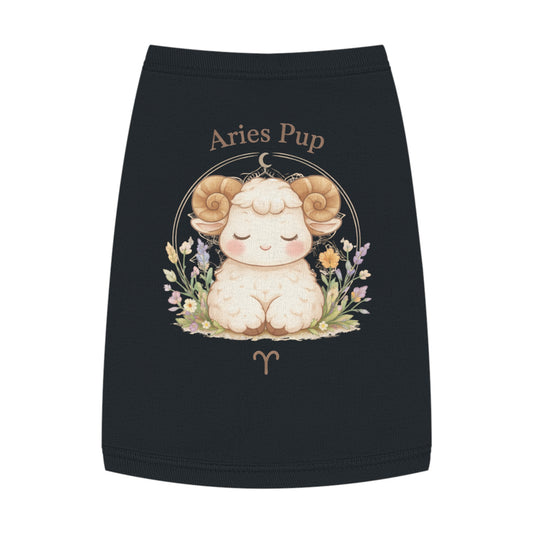 Aries Pup Pet Tank Top – Cute Zodiac Dog Shirt