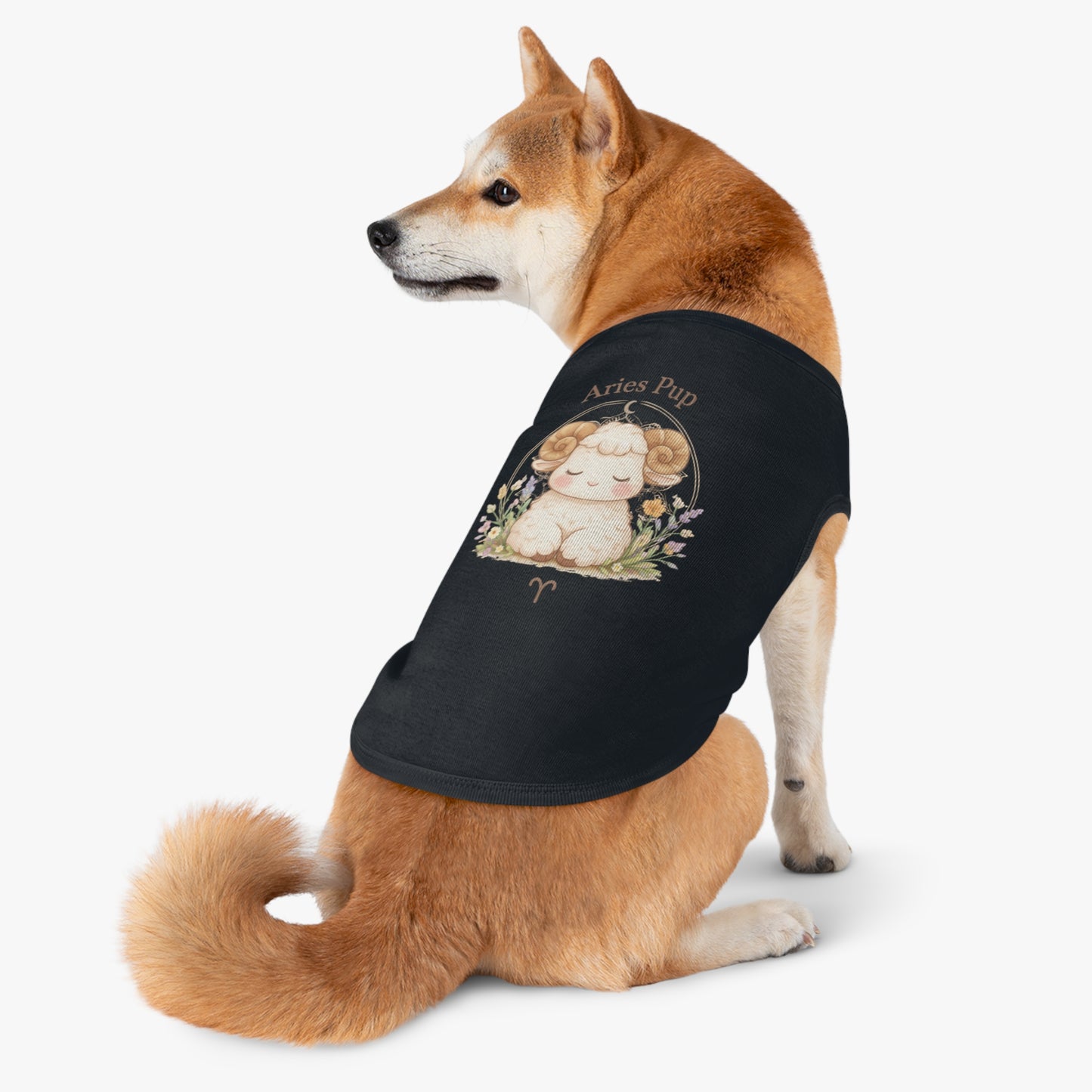Aries Pup Pet Tank Top – Cute Zodiac Dog Shirt