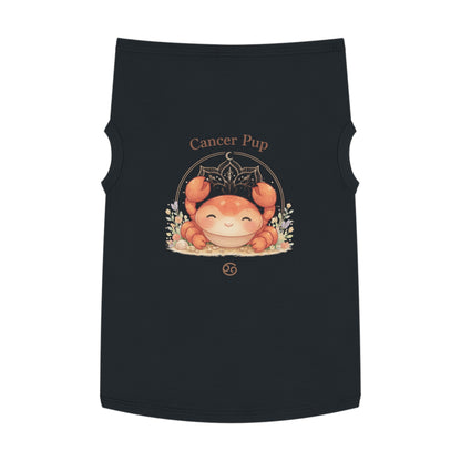Cancer Pup Pet Tank Top – Cute Zodiac Crab Dog Shirt (Cancer Astrology Gift)
