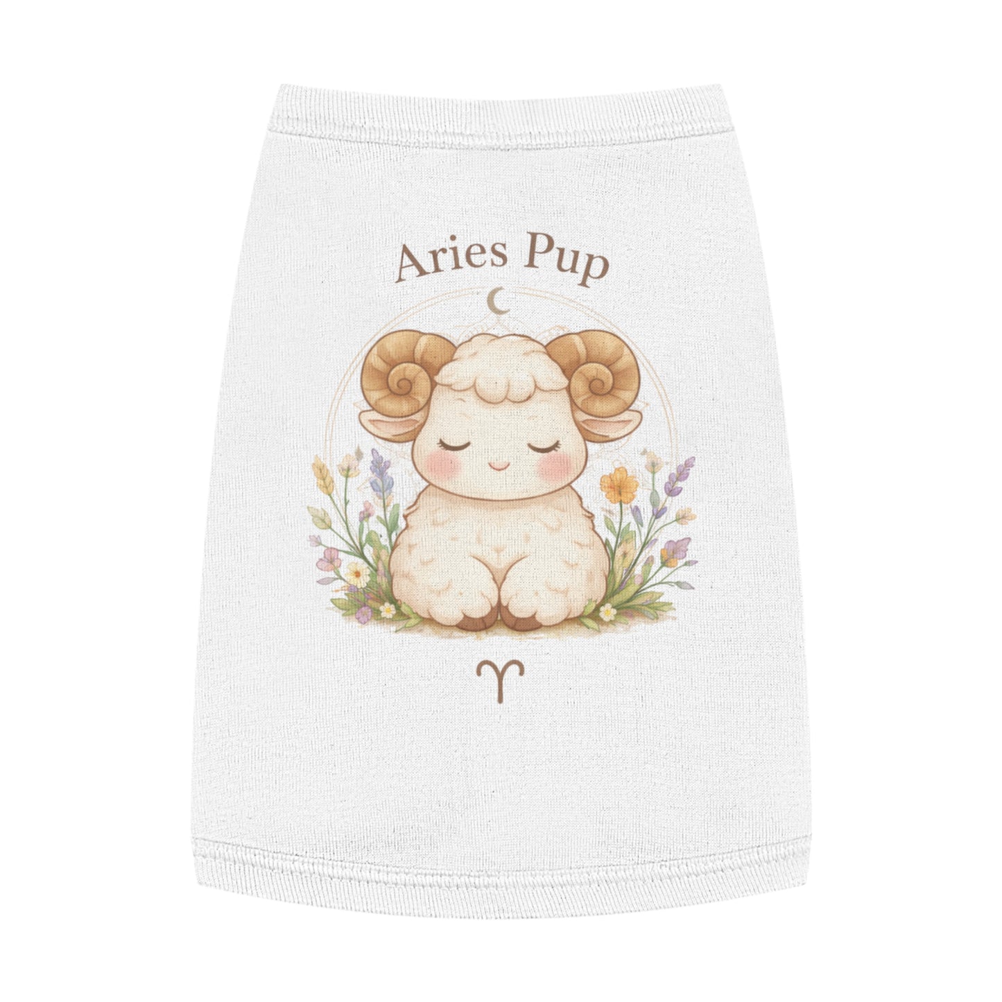 Aries Pup Pet Tank Top – Cute Zodiac Dog Shirt