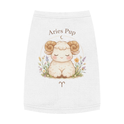 Aries Pup Pet Tank Top – Cute Zodiac Dog Shirt