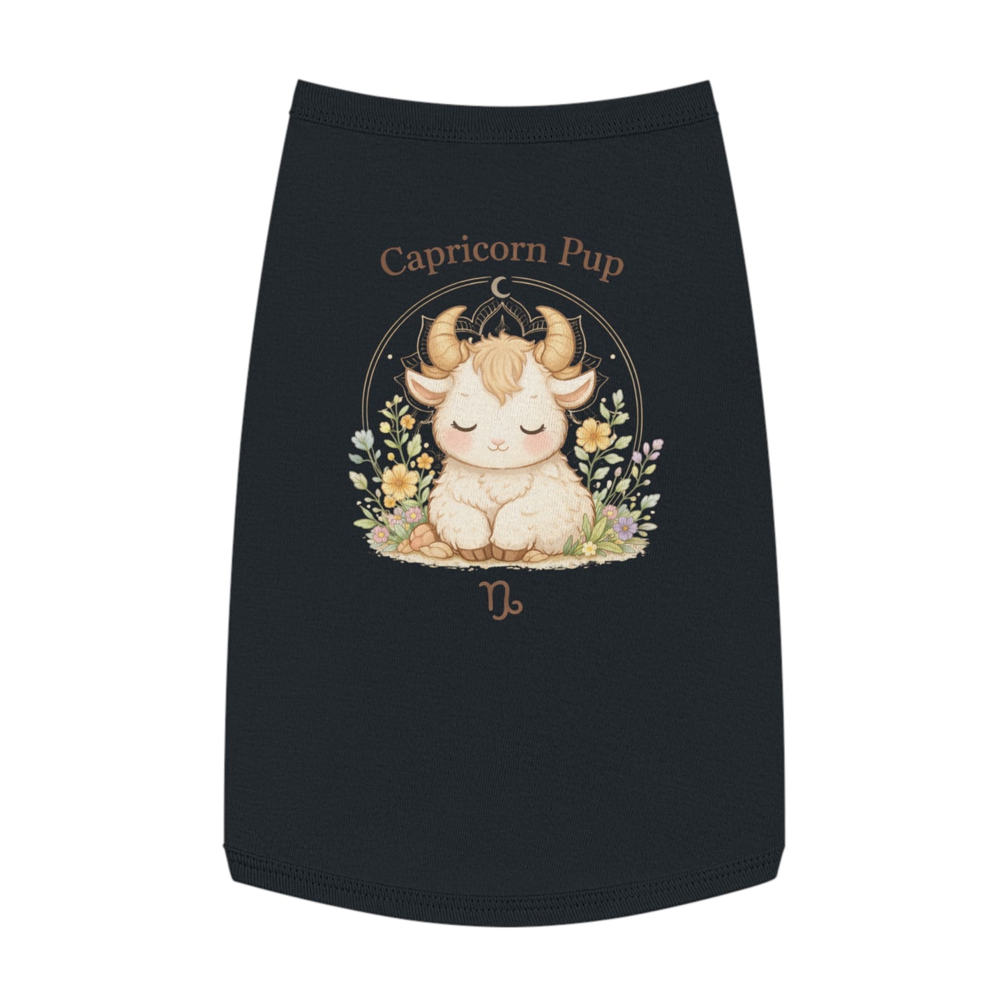 Capricorn Pup Pet Tank Top — Cute Zodiac Dog Shirt