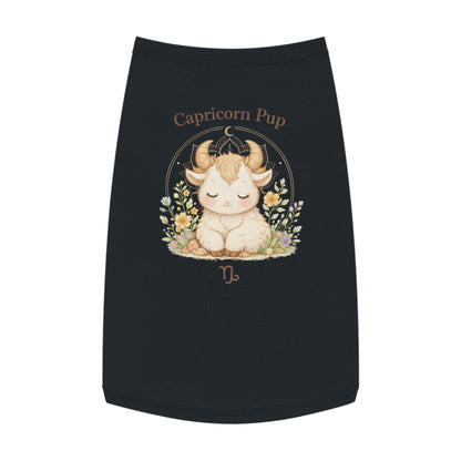 Capricorn Pup Pet Tank Top — Cute Zodiac Dog Shirt