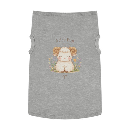 Aries Pup Pet Tank Top – Cute Zodiac Dog Shirt