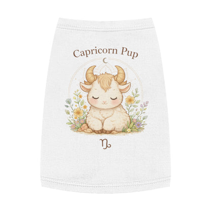 Capricorn Pup Pet Tank Top — Cute Zodiac Dog Shirt