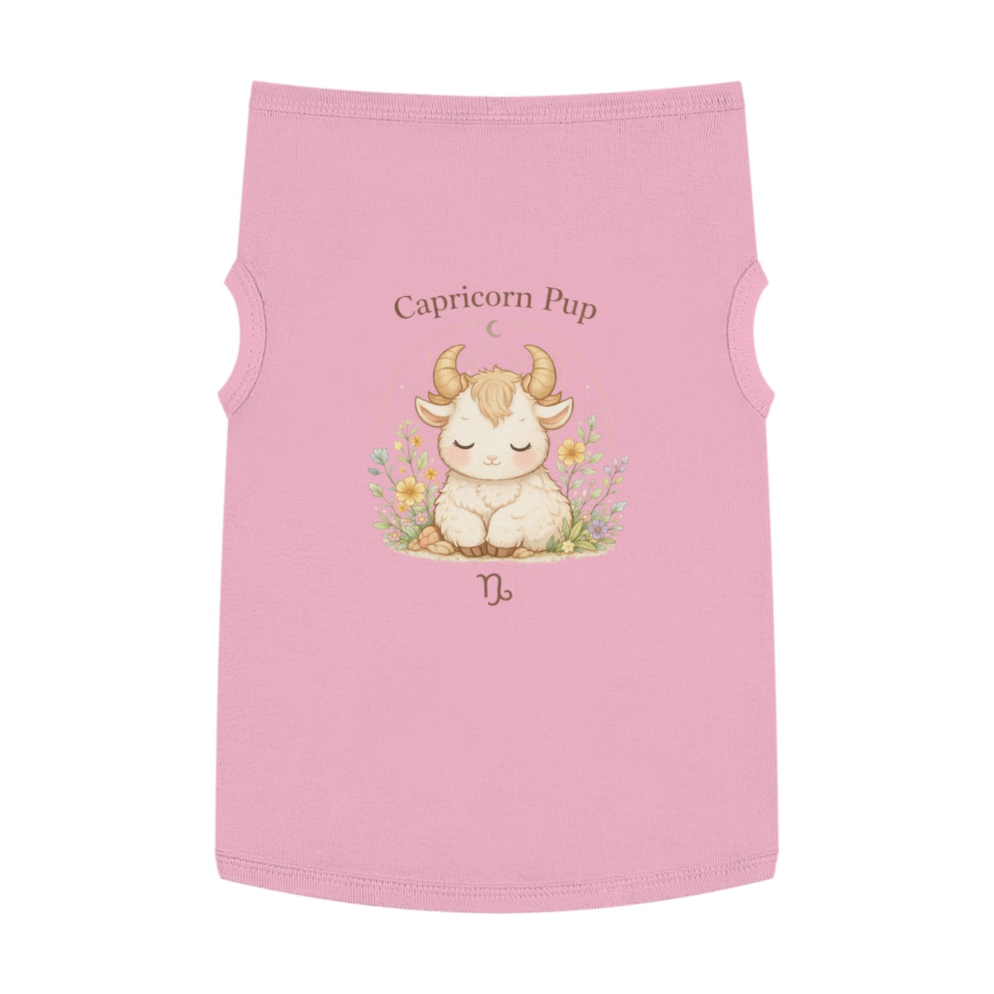 Capricorn Pup Pet Tank Top — Cute Zodiac Dog Shirt
