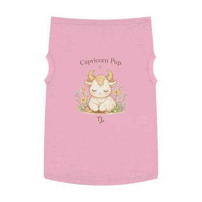 Capricorn Pup Pet Tank Top — Cute Zodiac Dog Shirt