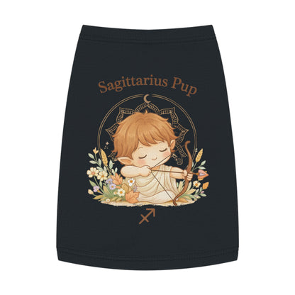 Sagittarius Pup Pet Tank — Astrology Dog Shirt with Cute Archer Design