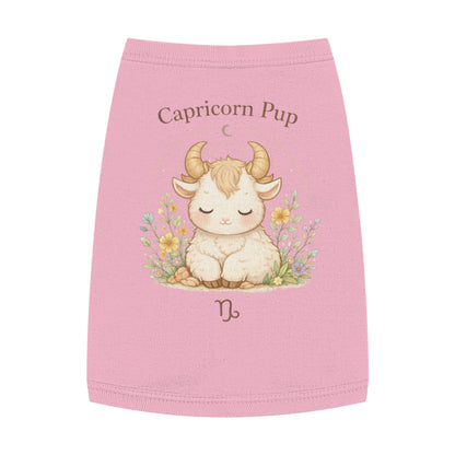 Capricorn Pup Pet Tank Top — Cute Zodiac Dog Shirt