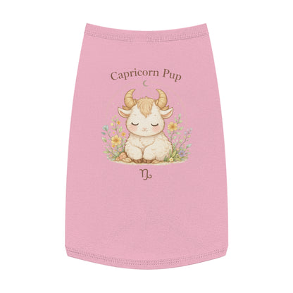 Capricorn Pup Pet Tank Top — Cute Zodiac Dog Shirt