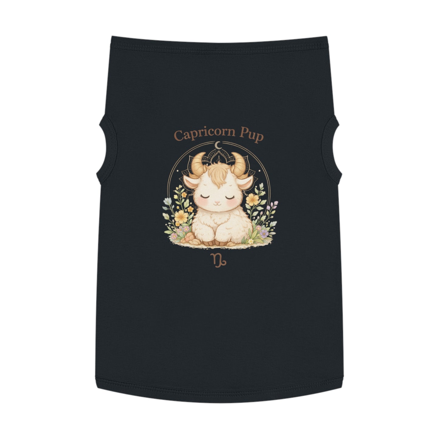 Capricorn Pup Pet Tank Top — Cute Zodiac Dog Shirt