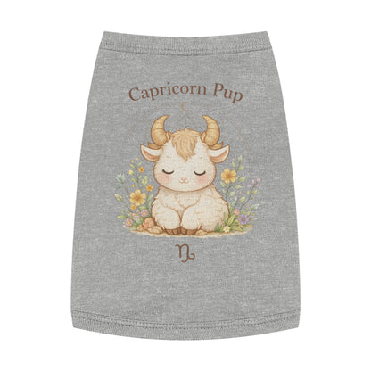 Capricorn Pup Pet Tank Top — Cute Zodiac Dog Shirt
