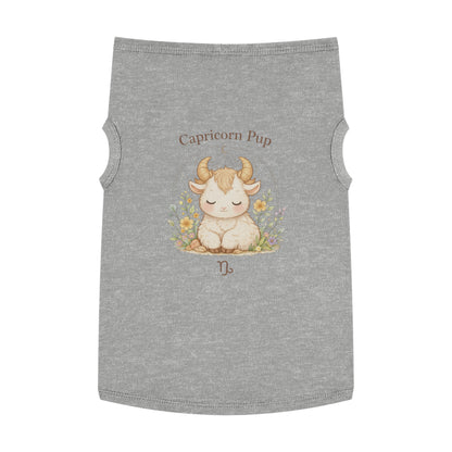 Capricorn Pup Pet Tank Top — Cute Zodiac Dog Shirt