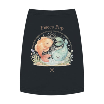 Pisces Pup Pet Tank Top – Zodiac Fish Dog Shirt | Cute Astrology Pet Tee