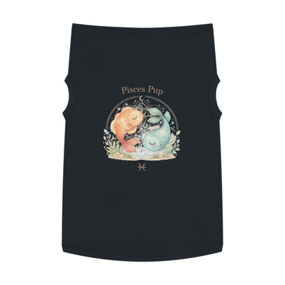 Pisces Pup Pet Tank Top – Zodiac Fish Dog Shirt | Cute Astrology Pet Tee