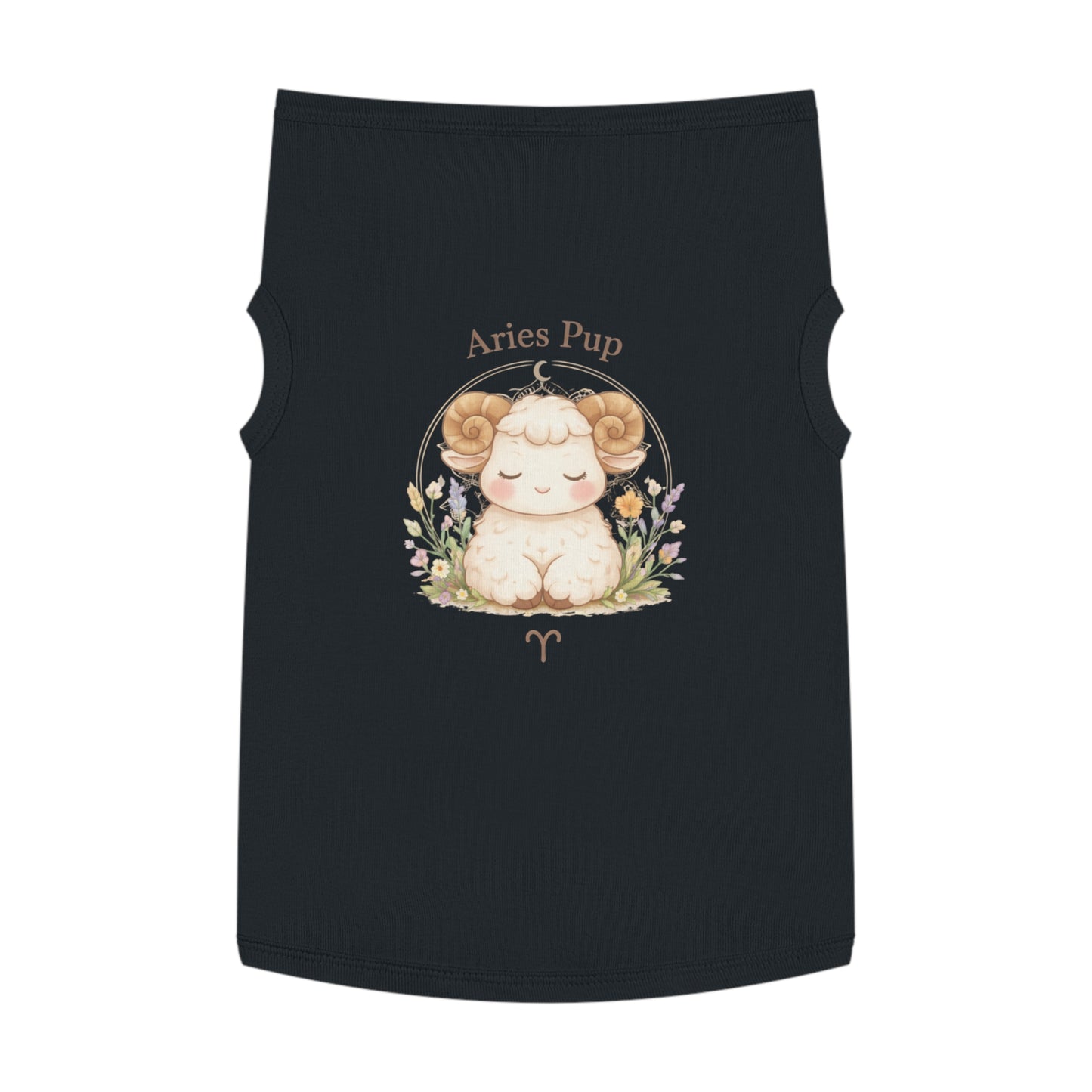 Aries Pup Pet Tank Top – Cute Zodiac Dog Shirt