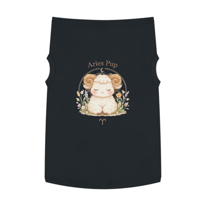 Aries Pup Pet Tank Top – Cute Zodiac Dog Shirt