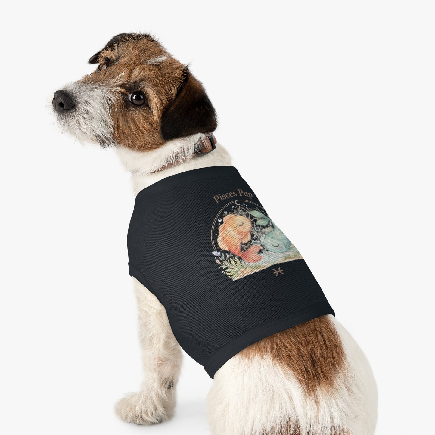 Pisces Pup Pet Tank Top – Zodiac Fish Dog Shirt | Cute Astrology Pet Tee