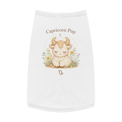 Capricorn Pup Pet Tank Top — Cute Zodiac Dog Shirt