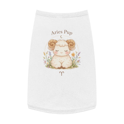 Aries Pup Pet Tank Top – Cute Zodiac Dog Shirt