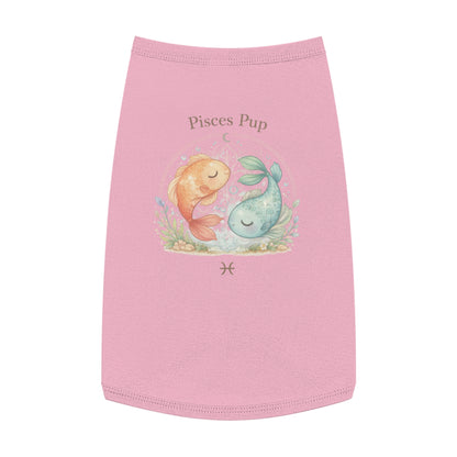 Pisces Pup Pet Tank Top – Zodiac Fish Dog Shirt | Cute Astrology Pet Tee