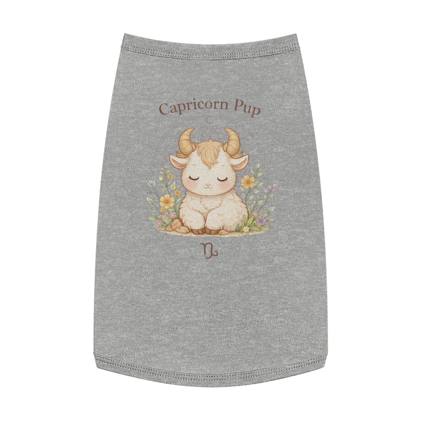 Capricorn Pup Pet Tank Top — Cute Zodiac Dog Shirt
