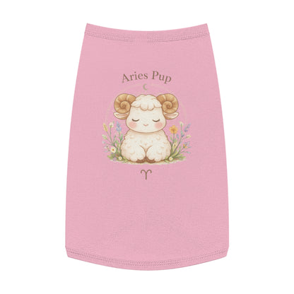 Aries Pup Pet Tank Top – Cute Zodiac Dog Shirt