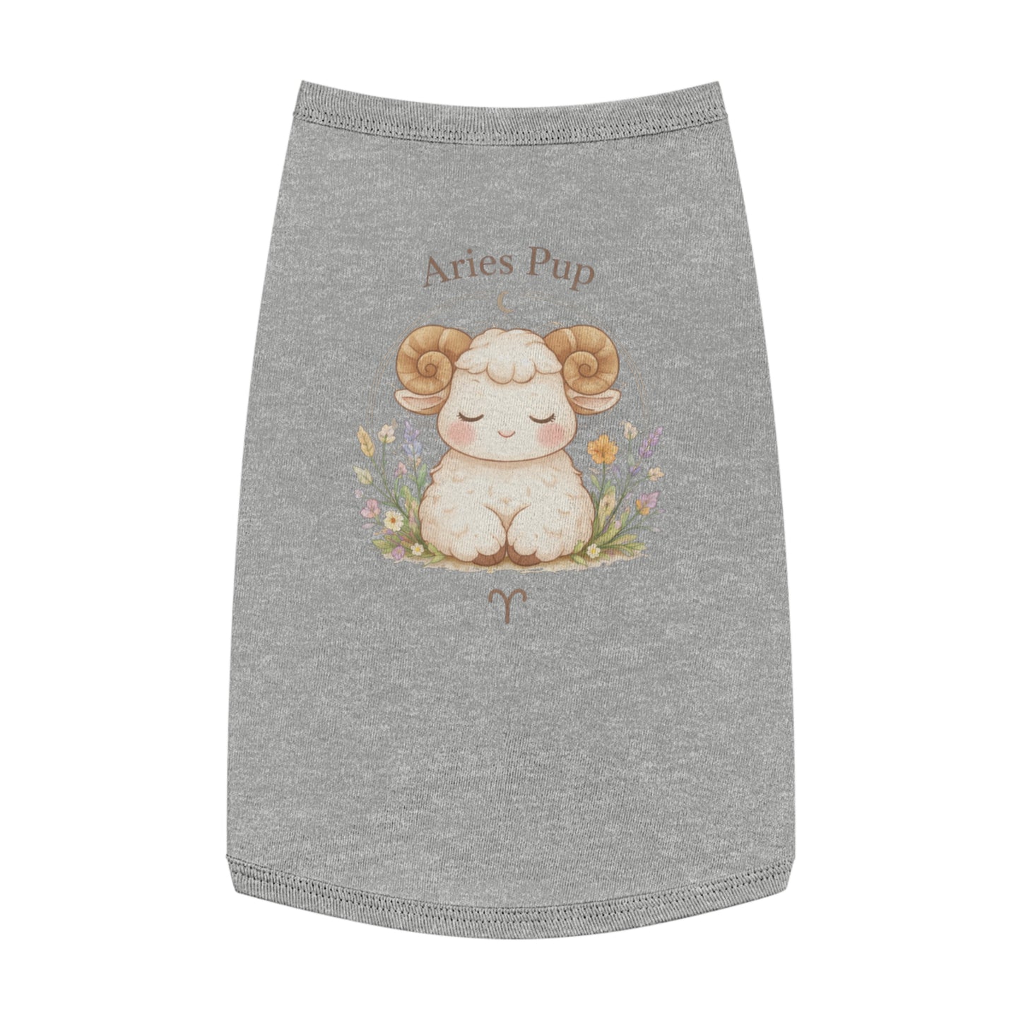 Aries Pup Pet Tank Top – Cute Zodiac Dog Shirt