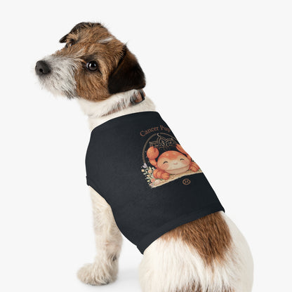 Cancer Pup Pet Tank Top – Cute Zodiac Crab Dog Shirt (Cancer Astrology Gift)