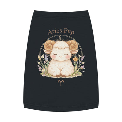 Aries Pup Pet Tank Top – Cute Zodiac Dog Shirt